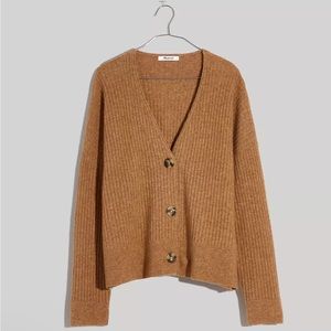 Madewell Cameron Ribbed cardigan sweater in size xs